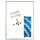 Whiteboard, magnetic with 9 mm alu profile, 4 x A4