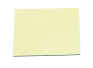 Magnetisk post-it med whiteboard overflade - Gul