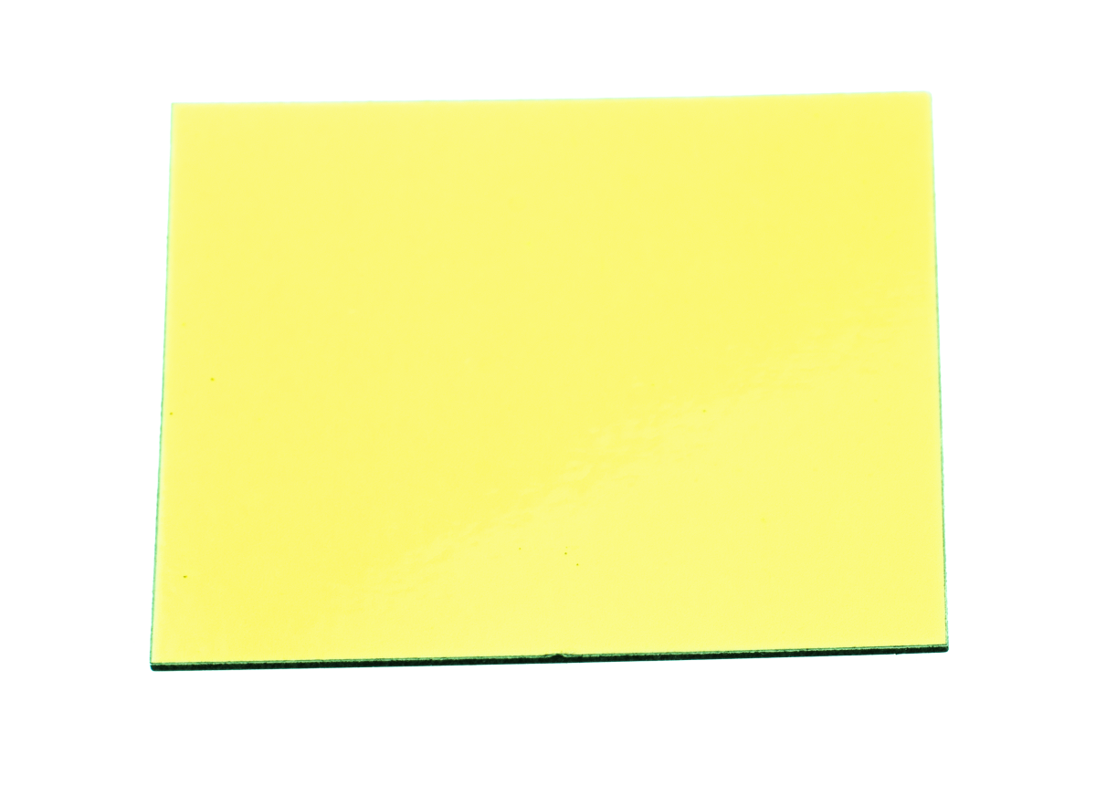 Magnetisk post-it-lapp, för whiteboardtavlor, Gul | Displaylager.se