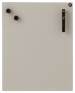 CHAT BOARD Matt glastavle, 120x150cm, Pure White.