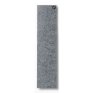 Buzzifelt Stone Grey - magnetisk lydabsorberende filtbekl&aelig;dt opslagstavle - 20x100cm