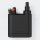 Whiteboard magnetisk opbevaringstilbeh&oslash;r, DOCK, 12.8 x 12.1 x 5.5 cm, Sort