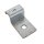 Whiteboard beslag, topbeslag til whiteboardtavler, 13 mm