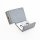 Whiteboard beslag, bundbeslag til whiteboardtavler, 13 mm